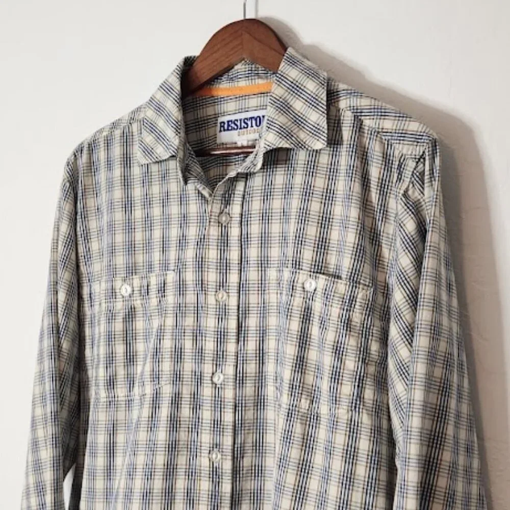 Resistol Outdoors Men's Long Sleeve Button-down Shirt Size Large - Picture 2 of 6